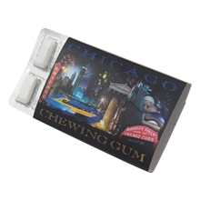 a group of sugar free 12 pieces peppermint gum pack with self - designed sleeve