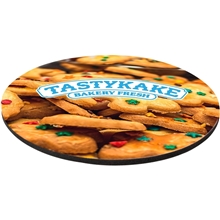 a group of 8 rd 1/16 thick full color soft mouse pad