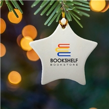 a group of star shaped ceramic ornaments