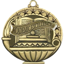 a antique brass stock academic medals academic excellence