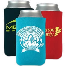 a group of foam scuba can cooler sleeve coolie (made in usa)