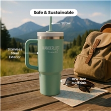 aerial view a group of stanley quencher h2.o flowstate(tm) 30 oz tumbler, image 1 of 3