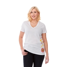 aerial view a group of womens sarek v - neck short sleeve tee, image 1 of 3