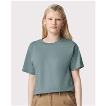 aerial view a arctic american apparel - womens fine jersey boxy tee, image 1 of 6