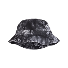 a black tie dye adams headwear - vacationer bucket hat