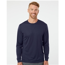 a group of augusta sportswear wicking long - sleeve t - shirt