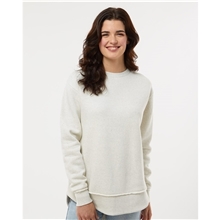 a group of lat - womens weekend fleece crewneck sweatshirt
