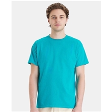 a group of hanes - comfortsoft(r) heavyweight t - shirt - 5280