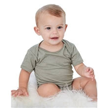 a group of bella + canvas - baby short sleeve onesie - 100b