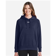 a group of under armour - womens rival fleece hooded sweatshirt