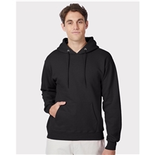 a group of hanes 9.7 oz ultimate cotton(r) 90/10 pullover hood - f170