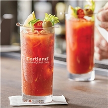 a group of 16 oz slim beverage glass