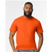 a group of gildan unisex softstyle midweight t - shirt