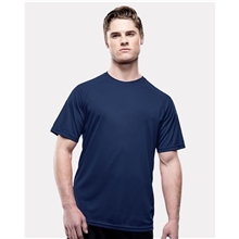 a group of augusta sportswear adult attain wicking short - sleeve t - shirt