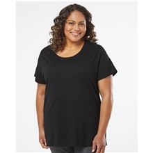 a group of lat ladies curvy fine jersey t - shirt