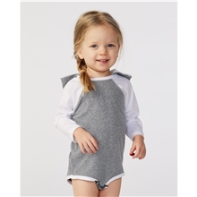 a group of rabbit skins infant long sleeve fine jersey bodysuit with ears