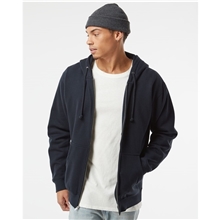 a group of independent trading co. - heavyweight full - zip hooded sweatshirt - colors