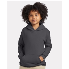 a group of hanes - youth ecosmart(r) hooded sweatshirt