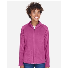 a group of team 365 ladies campus microfleece jacket
