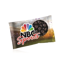 a custom 1/2 oz full color digibag(tm) with dark chocolate espresso beans