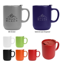 a group of 14 oz michigan ceramic mug