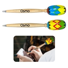 a assorted maraca pen