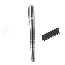 a group of valentino rollerball silver pen