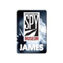 a group of 4 x 2.75 rectangle name badge