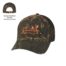 a group of mossy oak(r) hunters retreat mesh back camouflage cap
