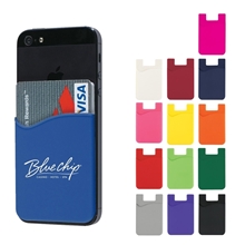a group of stick on phone wallet