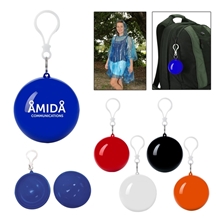 a group of poncho ball key chain