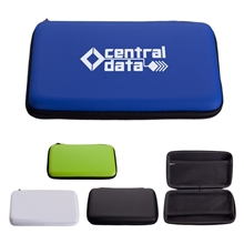 a group of zippered travel case