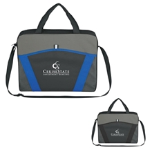 aerial view a group of casual friday messenger brief, image 1 of 2