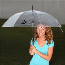 a group of 46 arc clear umbrella
