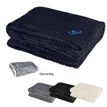 a group of cozy plush blanket