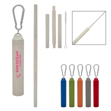 a group of buildable harvest straw kit in travel case