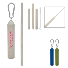 a group of buildable harvest straw kit in travel case