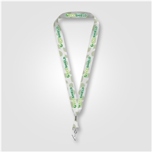 a group of zevi rpet bulldog clip lanyard - 36 x 1