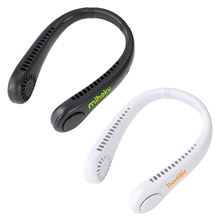 aerial view a group of cyclone dual airflow neck fan, image 1 of 2