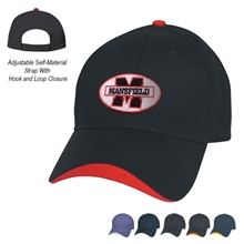 a group of 100 brushed cotton twill wave cap