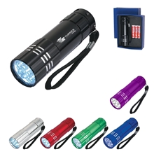 a group of aluminum led flashlight