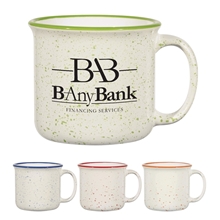 a group of 15 oz blaze campfire mug