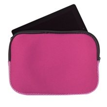 a pink ipad / netbook protective case - full color