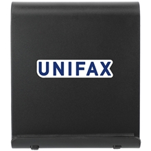 aerial view a black resty phone and tablet stand, image 1 of 7