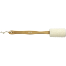 aerial view a natural fsc(r) 100 bamboo spa loofah, image 1 of 4