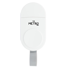 aerial view a white redi iwatch usb charger, image 1 of 4