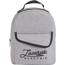 aerial view a graphite merchant craft revive rpet lunch cooler, image 1 of 7