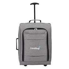 aerial view a graphite graphite 20 upright luggage, image 1 of 5