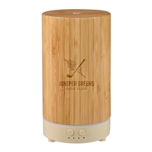 aerial view a group of wellable(tm) fsc(r) 100 bamboo essential oil diffuser, image 1 of 8