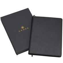 a group of 7 x 10 cross(r) refined refillable fsc(r) notebook